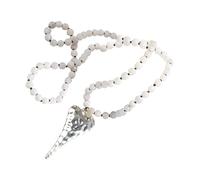 ZZHYGM Styles Necklace for Women and Men Fashionable Long Pendant with Natural Gemstones Beads in Multiple