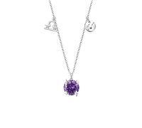 ZZHYGM Twelve Constellation Necklace 925 Light Luxury Summer Clavicle Chain Birthday Gift Girlfriend Necklaces for Women