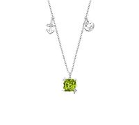 ZZHYGM Twelve Constellation Necklace 925 Light Luxury Summer Clavicle Chain Birthday Gift Girlfriend Necklaces for Women