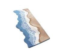 ZZHYTANG Alfombra de Baño Mejorada, Suave y Súper Absorbente de Felpa Antideslizante, Perfecta for Uso en el Hogar y como Idea de Regalo(B,40x60cm)