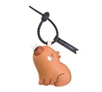 ZZHYTANG Bonito dije de bolsa de animal, colgante de ballena o panda para bolso, mochila, aprieta para soplar burbujas o inflar la cola, Capibara, Talla única