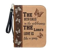 ZZHYTANG Funda for Biblias, Libros De Texto, Protector De Libros Duradero con Ranura for Bolígrafos Incorporada, Funda Ligera Y Portátil for Cuadernos De Uso Diario, Iglesia(Pattern B,30.5CM)