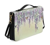 ZZHYTANG Funda Personalizada for Biblias, Libros De Texto, Bolsa Práctica for Guardar Libros. Funda Protectora Portátil for Cuadernos for Uso Diario, En La Iglesia Y En Los(Pattern L,30.5CM)