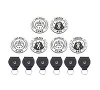 ZZHYTANG Moneda de decisión Pocket Hug, ficha Recuerdo grabada por Ambos Lados, Moneda de elección inspiradora, Regalo motivador for Decisiones difíciles y ánimo Diario(Content 5)