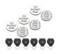 ZZHYTANG Moneda de decisión Pocket Hug, ficha Recuerdo grabada por Ambos Lados, Moneda de elección inspiradora, Regalo motivador for Decisiones difíciles y ánimo Diario(Content 8)