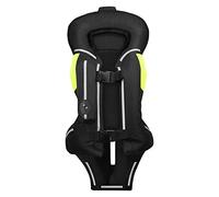 ZZJCY Chaqueta De Moto De Motocicleta, Chaleco De Moto con Airbag Reflectante Avanzado, Se Adapta A Hombres Y Mujeres De Adultos,Negro,XXL