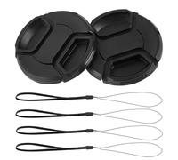 ZZJMCH Paquete de 2 tapas de lente frontal de 52 mm compatibles con cámara Nikon DSLR con lente de 18-55 mm o 55-200 mm, D3200 D3100 D3000 D5200 D5100 D5000 D90 D80 D60 D40 (52 mm)