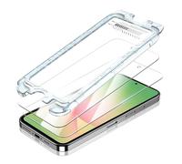 zZjoOoj 2 protectores de pantalla para Samsung Galaxy A56 5G, [instalación automática] Protector de pantalla de cristal blindado, [resistente a arañazos, antihuellas y sin burbujas]