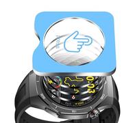 zZjoOoj 3 piezas de película protectora Compatible con HUAWEI Watch GT 5 de 46 mm/ GT 5 Pro de 46 mm Vidrio de protección, película protectora de vidrio transparente de alta claridad resistente a los