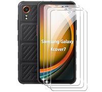 zZjoOoj 3 Piezas, Protector Pantalla para Samsung Galaxy Xcover 7 Pro/Xcover 7, Redmi A3 Pro,Cristal templado Antiarañazos, Antihuellas, Sin Burbujas, Dureza 9H, 0.33 mm Ultra Transparente