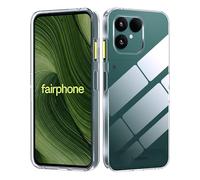 zZjoOoj Funda para Fairphone 6 Case, Soft Case Liquid Silicone Cover,Clear Soft Silicone TPU Mobile Cover,Resistente a los Arañazos -Transparent