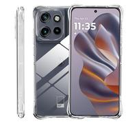 zZjoOoj Funda para Motorola Moto Edge 50 Neo/Edge 60 Neo Case, Soft Case Liquid Silicone Cover,Clear Soft Silicone TPU Mobile Cover,Resistente a los Arañazos -Transparent