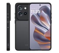 zZjoOoj Funda para Motorola Moto Edge 50 Neo/Edge 60 Neo,Protección de Cámara,Carcasa Antigolpes Protectora Respaldo Mate Translúcida Esmerilada,Negro