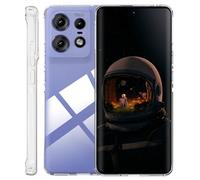 zZjoOoj Funda para Motorola Moto Edge 50 Pro,Funda de Silicona TPU Flexible,Antigolpes Carcasa, Anti-Amarillo, Antiarañazos (Transparente)