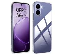 zZjoOoj Funda para OPPO A6T/A6X/A6K 4G/5G,Funda de Silicona TPU Flexible,Antigolpes Carcasa, Anti-Amarillo, Antiarañazos (Transparente)