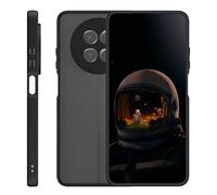 zZjoOoj Funda para Realme 12 X 5G/12, Mate Transparente, a Prueba de Golpes, Extrafina, Resistente a Arañazos, Negro Mate