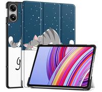 zZjoOoj Funda para Redmi Pad Pro/Xiaomi Poco Pad (12,1 Pulgadas 2024),Carcasa Case Ultra Fina y Ligera, con Función de Soporte y Función de Apagado Automático/Despertador, Good Night