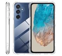 zZjoOoj Funda para Samsung Galaxy M35 5G, funda blanda de silicona líquida, protección de cámara, funda transparente de silicona suave TPU transparente