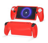zZjoOoj Funda para Sony PlayStation Portal/PS Portal/PS5 Portal(2023),Cover Ultra Fina Silicona Soft TPU Carcasa Protector,Rojo
