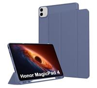 zZjoOoj Funda para tablet Honor MagicPad 4 de 12,3 pulgadas, funda protectora ligera con función de soporte y función de apagado automático/despertador, color azul lavanda
