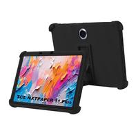 zZjoOoj Funda para TCL NXTPAPER 11 Plus 11.5 Pulgadas,Silicona a Prueba Funda Niños para TCL NXTPAPER 11 Plus Cover con Soporte - Negro