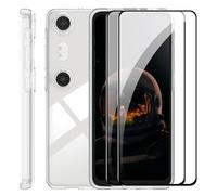 zZjoOoj Funda para Xreal Beam Pro Carcasa Silicona Transparente y 2X Protector de Pantalla para Xreal Beam Pro Cristal Templado (Transparente)