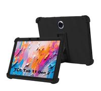 zZjoOoj Funda Protectora para TCL Tab 11 Gen 2 / TCL Tan 11 FE 11’‘, Negro | Funda protectora ultra ligera de silicona con soporte para niños para TCL Tab 11 Gen2