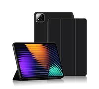 zZjoOoj Funda Silicona para Xiaomi Pad 7 / Xiaomi Pad 7 Pro (11,5 Pulgadas 2025 Modelo) con Función de Soporte y Función de Apagado Automático/Despertador, Negro