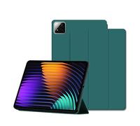 zZjoOoj Funda Silicona para Xiaomi Pad 7 / Xiaomi Pad 7 Pro (11,5 Pulgadas 2025 Modelo) con Función de Soporte y Función de Apagado Automático/Despertador, Verde