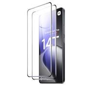 zZjoOoj Pack de 2 protectores de pantalla antiazul para Xiaomi Poco X7 Pro 5G/ Xiaomi 14T / Xiaomi 14T Pro para vidrio templado, dureza 9H, cristal protector antiarañazos