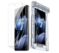 zZjoOoj Protector de Pantalla de Película Protectora para OnePlus 13,3D Curved Edges Antiarañazos, instalación completa del coche, alineación precisa, sin burbujas, Paquete de 2