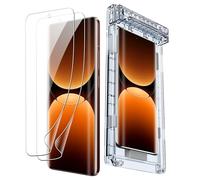 zZjoOoj Protector de pantalla de película protectora para Realme GT 7 Pro, bordes curvados 3D, protector de pantalla antiarañazos, instalación completa del coche, alineación precisa, sin burbujas,