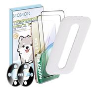 zZjoOoj Protector de Pantalla para Honor Magic 8 Lite,[Eliminación automática de polvo] 2 Piezas Cristal Templado y 2 Piezas Protector de Lente de Cámara,HD Clara