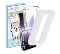 zZjoOoj Protector de pantalla para OnePlus Nord 5 para cristal blindado, eliminación de polvo de coche, dureza 9H, 2 unidades, ultratransparente, sin burbujas, fácil instalación