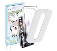 zZjoOoj Protector de pantalla para RedMagic 11 Pro/11 Pro Plus, protección de cristal, eliminación automática de polvo, 2 unidades de protector de pantalla ultra transparente y 2 piezas de protector