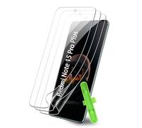 zZjoOoj Protector Pantalla para Xiaomi Redmi Note 15 Pro Plus/Pro+ 5G/XIAOMI Poco M8 Pro 5G,[3 Piezas] HD Película TPU Suave, Antiarañazos, Película Protectora Flexible con Mounting Aid