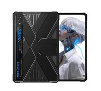zZjoOoj RedMagic Astra 2 Funda con Soporte, Marco de TPU Suave + Parte Trasera de PC Rígido, Funda para Teléfono Móvil a Prueba de Golpes, Negro