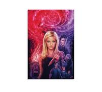 ZZJXYSCP Buffy The Vampire Slayer Modern Classics Movies TV Series Póster de lienzo decorativo para pared, pintura para dormitorio, póster de 50 x 75 cm, estilo sin marco
