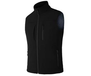 Zzkouine Chaleco ligero de cáscara blanda chaleco de pesca para hombres chaleco de pesca para hombres chaleco vaquero chaleco de trabajo chaleco a prueba de viento chaqueta