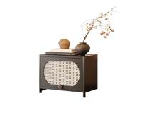 ZZlei2yu-12 Armario de Comedor Consola Estantería esquinera pequeña for Libros, Escritorio, almacenaje, Sala de Estar, librería, Unidad Almacenamiento y exhibición con cajones (43 cm)