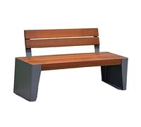 ZZlei2yu-12 Banco Exterior 3 Bancos de Parque for Exteriores, con Asientos y respaldos de Listones de Madera Noble, Ideales for Patio, Porche, jardín Junto a la Piscina. Garden Bench(150x50x80CM)