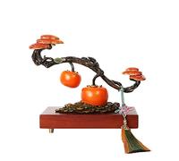 ZZlei2yu-12 decoración de Oficina y hogar Adornos de Cobre Puro Todo lo Que desee Adornos de Caqui como desee Adornos de Feng Shui for la Sala de Estar