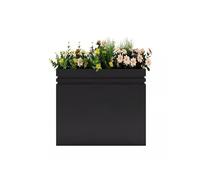 ZZlei2yu-12 jardineras al Aire Libre Caja de Flores for Exteriores colocada Fuera del Departamento Ventas, partición Cuadrada, Maceta Rectangular, Estante for, Cama, Canal for