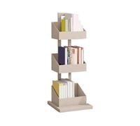 ZZlei2yu-12 Organizador de Escritorio Estantería de Piso de 3 Niveles con Esquina de Hierro, estantería Multifuncional Creativa for Almacenamiento en el hogar Almacenamiento de Escritorio