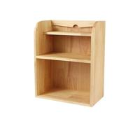 ZZlei2yu-12 Organizador de Escritorio Soporte de exhibición con gradas de Madera del Organizador del Estante del Estante del Archivo del Escritorio de la Capacidad Grande Almacenamiento de Escritorio