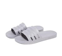 ZZlei2yu-12 Pantuflas Zapatillas de casa con personalidad a la moda, sandalias de baño for parejas de verano, for hombres y mujeres, for interiores, Drag A Word Drag Zapatos de verano(Grijs,41)
