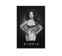 ZZLUUB Póster decorativo de Gloria Estefan Singer para pared, lienzo y arte impreso, moderno, decoración de dormitorio familiar, 60 x 90 cm