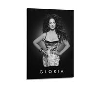 ZZLUUB Póster decorativo de Gloria Estefan Singer para pared, lienzo y arte impreso, moderno, decoración de dormitorio familiar, 60 x 90 cm
