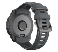 ZZMY Compatible con Garmin Instinct 3 50 mm Correa de reloj de silicona deportiva de repuesto para Instinct3 Solar pulseras de 50 mm/Instinct 3 Amoled 50 mm banda con hebilla de acero inoxidable
