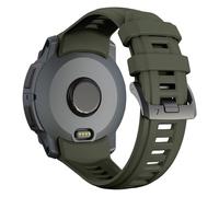ZZMY Compatible con Garmin Instinct 3 50 mm Correa de reloj de silicona deportiva de repuesto para Instinct3 Solar pulseras de 50 mm/Instinct 3 Amoled 50 mm banda con hebilla de acero inoxidable